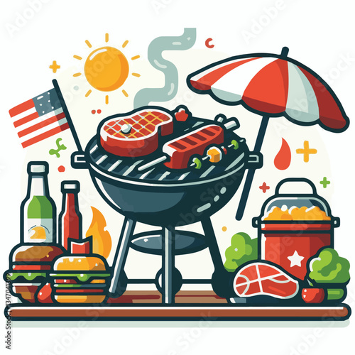 bbq, food, barbecue, grill, party, cooking, meat, picnic, grilling, summer, meal, grilled, cook, beef, cookout, hot, background, barbeque, steak, fire, backyard, pork, flame, delicious, smoke, outdoor