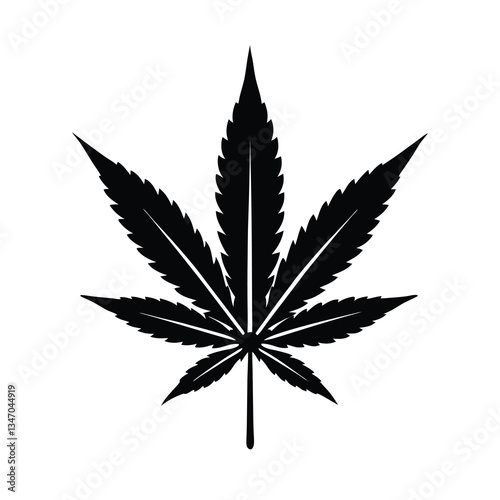 cannabis leaf vector