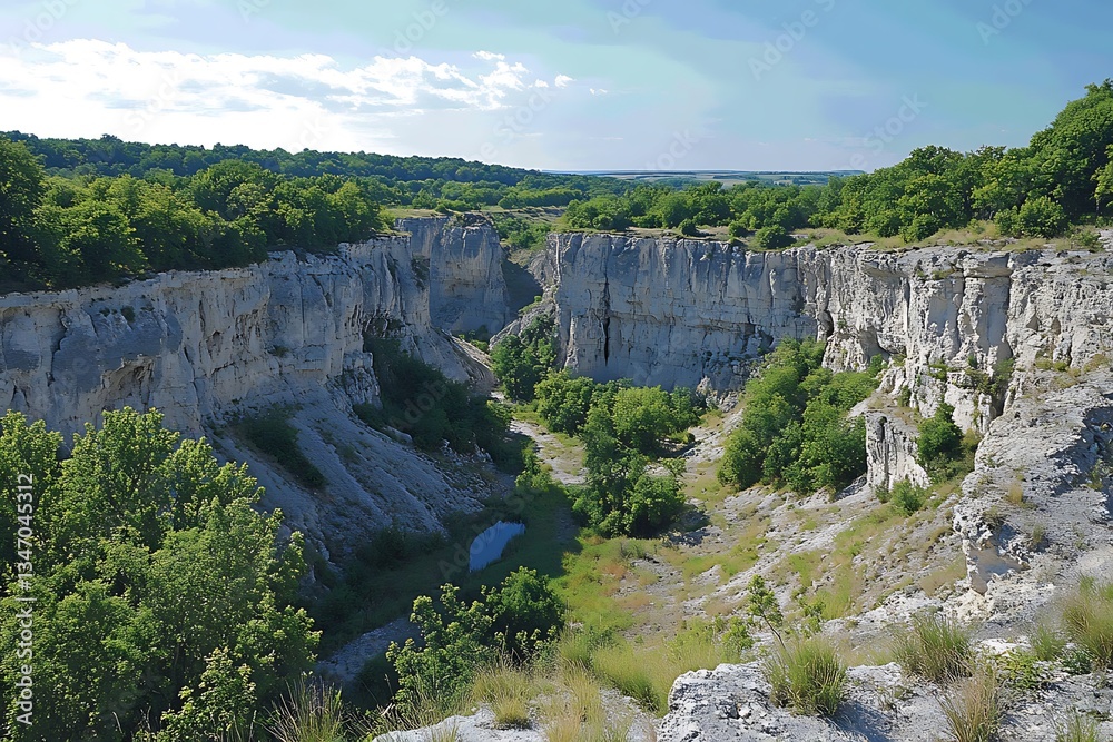 Fototapeta premium sky-high gaze breathtaking majesty of a chasm exposes its core natural significance and etched erosion forms while casting a spellbinding glow that lights mind with marvel 