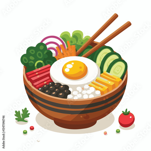 bibimbap, asian, cuisine, meal, healthy, delicious, food, rice, gourmet, korean food, vegetable, cooking, dinner, fresh, colorful, bowl, lunch, traditional, dish, egg, beef, spicy, korean, carrot, mea