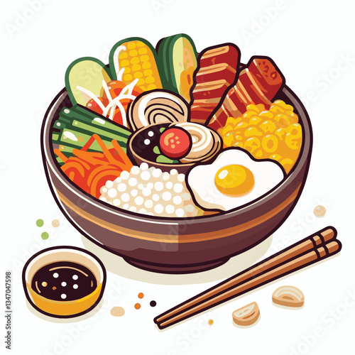 bibimbap, asian, cuisine, meal, healthy, delicious, food, rice, gourmet, korean food, vegetable, cooking, dinner, fresh, colorful, bowl, lunch, traditional, dish, egg, beef, spicy, korean, carrot, mea