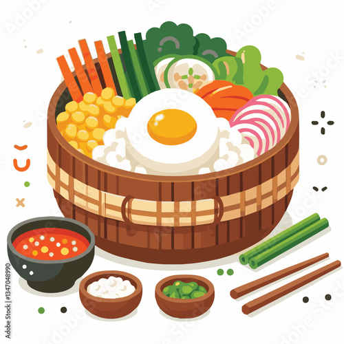 bibimbap, asian, cuisine, meal, healthy, delicious, food, rice, gourmet, korean food, vegetable, cooking, dinner, fresh, colorful, bowl, lunch, traditional, dish, egg, beef, spicy, korean, carrot, mea