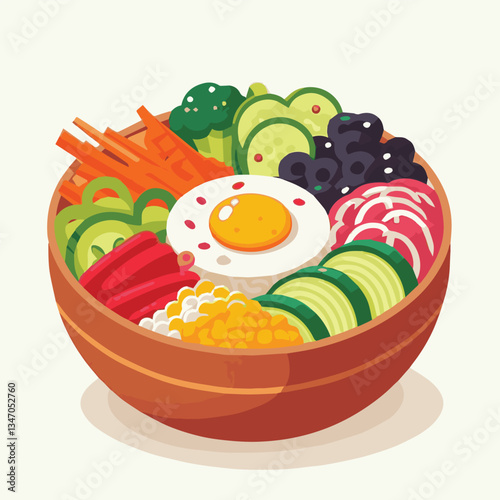 bibimbap, asian, cuisine, meal, healthy, delicious, food, rice, gourmet, korean food, vegetable, cooking, dinner, fresh, colorful, bowl, lunch, traditional, dish, egg, beef, spicy, korean, carrot, mea