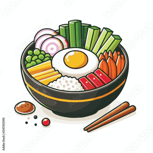 bibimbap, asian, cuisine, meal, healthy, delicious, food, rice, gourmet, korean food, vegetable, cooking, dinner, fresh, colorful, bowl, lunch, traditional, dish, egg, beef, spicy, korean, carrot, mea