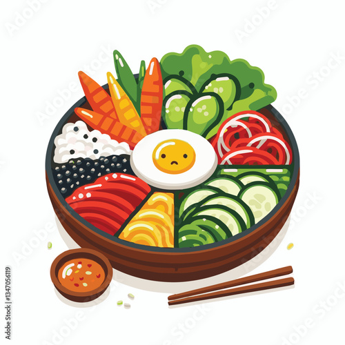 bibimbap, asian, cuisine, meal, healthy, delicious, food, rice, gourmet, korean food, vegetable, cooking, dinner, fresh, colorful, bowl, lunch, traditional, dish, egg, beef, spicy, korean, carrot, mea