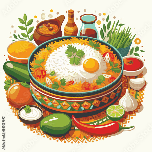chicken, dinner, spicy, indian, cuisine, dish, asian, basmati, rice, meat, food, lunch, background, biryani, cooked, delicious, healthy, meal, india, restaurant, arabic, cooking, homemade, isolated, t