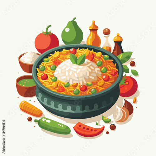 chicken, dinner, spicy, indian, cuisine, dish, asian, basmati, rice, meat, food, lunch, background, biryani, cooked, delicious, healthy, meal, india, restaurant, arabic, cooking, homemade, isolated, t