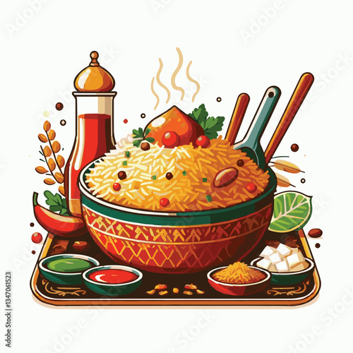 chicken, dinner, spicy, indian, cuisine, dish, asian, basmati, rice, meat, food, lunch, background, biryani, cooked, delicious, healthy, meal, india, restaurant, arabic, cooking, homemade, isolated, t