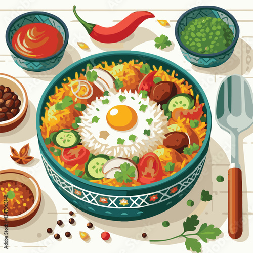 chicken, dinner, spicy, indian, cuisine, dish, asian, basmati, rice, meat, food, lunch, background, biryani, cooked, delicious, healthy, meal, india, restaurant, arabic, cooking, homemade, isolated, t