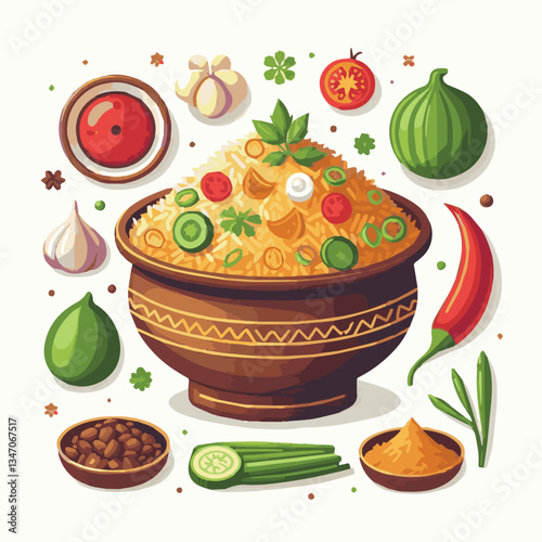 chicken, dinner, spicy, indian, cuisine, dish, asian, basmati, rice, meat, food, lunch, background, biryani, cooked, delicious, healthy, meal, india, restaurant, arabic, cooking, homemade, isolated, t