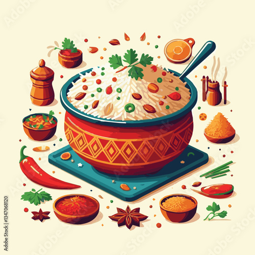 chicken, dinner, spicy, indian, cuisine, dish, asian, basmati, rice, meat, food, lunch, background, biryani, cooked, delicious, healthy, meal, india, restaurant, arabic, cooking, homemade, isolated, t