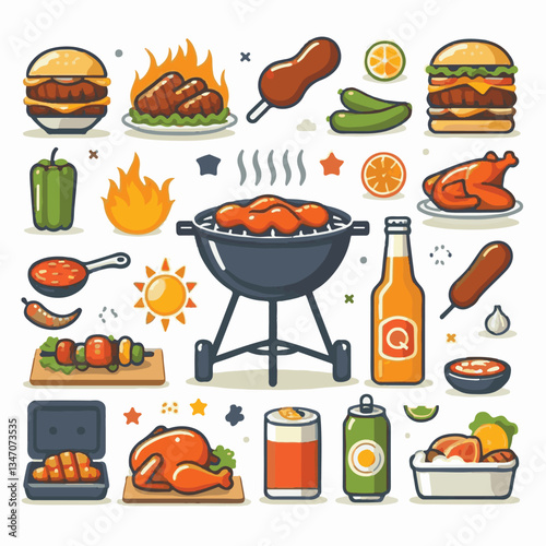 bbq, food, barbecue, grill, party, cooking, meat, picnic, grilling, summer, meal, grilled, cook, beef, cookout, hot, background, barbeque, steak, fire, backyard, pork, flame, delicious, smoke, outdoor