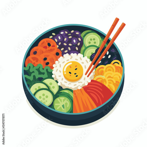 bibimbap, asian, cuisine, meal, healthy, delicious, food, rice, gourmet, korean food, vegetable, cooking, dinner, fresh, colorful, bowl, lunch, traditional, dish, egg, beef, spicy, korean, carrot, mea