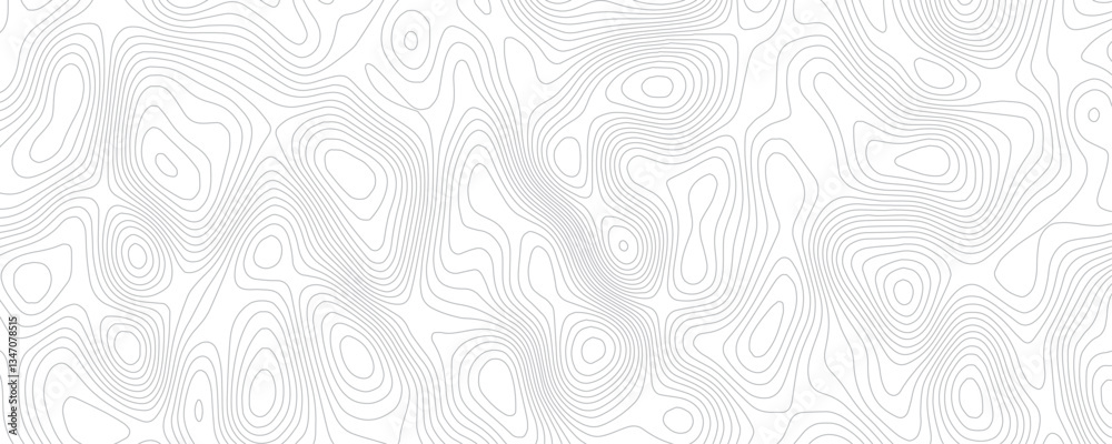 Abstract wavy topographic line background. Seamless pattern and banner design. Modern and dynamic feel to topographic mapping vector illustration. Abstract wavy topographic line background. Seamless pattern and banner design. Modern and dynamic feel to topographic mapping vector illustration.