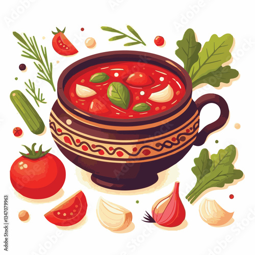 soup, food, borscht, bowl, ukrainian, dish, lunch, dinner, vegetable, beet, cream, cuisine, borsch, beetroot, red, meat, traditional, healthy, meal, homemade, hot, gourmet, plate, garlic, tasty, cooki