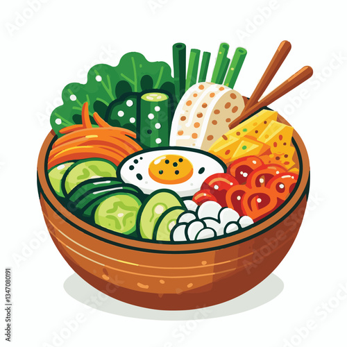 bibimbap, asian, cuisine, meal, healthy, delicious, food, rice, gourmet, korean food, vegetable, cooking, dinner, fresh, colorful, bowl, lunch, traditional, dish, egg, beef, spicy, korean, carrot, mea
