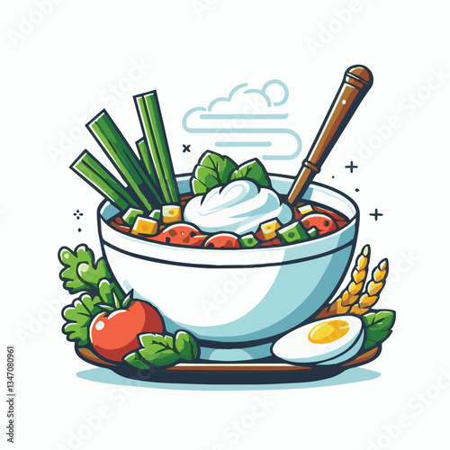 soup, food, borscht, bowl, ukrainian, dish, lunch, dinner, vegetable, beet, cream, cuisine, borsch, beetroot, red, meat, traditional, healthy, meal, homemade, hot, gourmet, plate, garlic, tasty, cooki