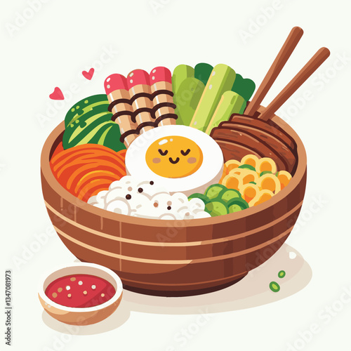 bibimbap, asian, cuisine, meal, healthy, delicious, food, rice, gourmet, korean food, vegetable, cooking, dinner, fresh, colorful, bowl, lunch, traditional, dish, egg, beef, spicy, korean, carrot, mea