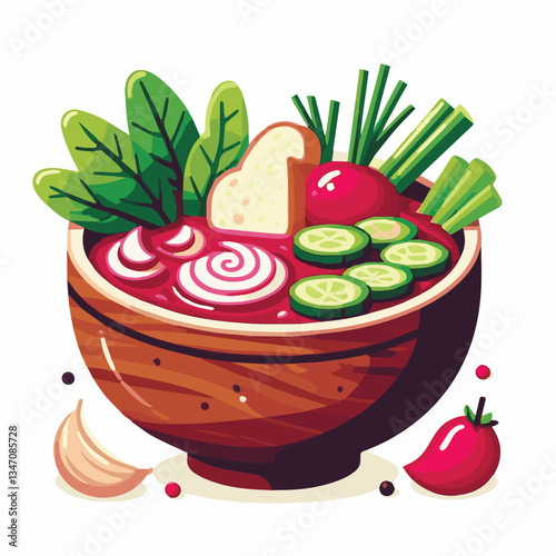 soup, food, borscht, bowl, ukrainian, dish, lunch, dinner, vegetable, beet, cream, cuisine, borsch, beetroot, red, meat, traditional, healthy, meal, homemade, hot, gourmet, plate, garlic, tasty, cooki