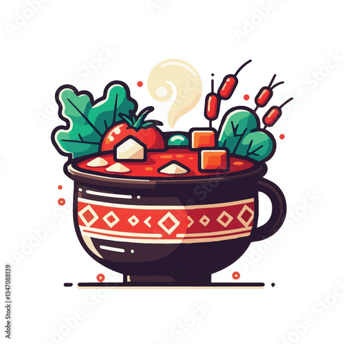 soup, food, borscht, bowl, ukrainian, dish, lunch, dinner, vegetable, beet, cream, cuisine, borsch, beetroot, red, meat, traditional, healthy, meal, homemade, hot, gourmet, plate, garlic, tasty, cooki