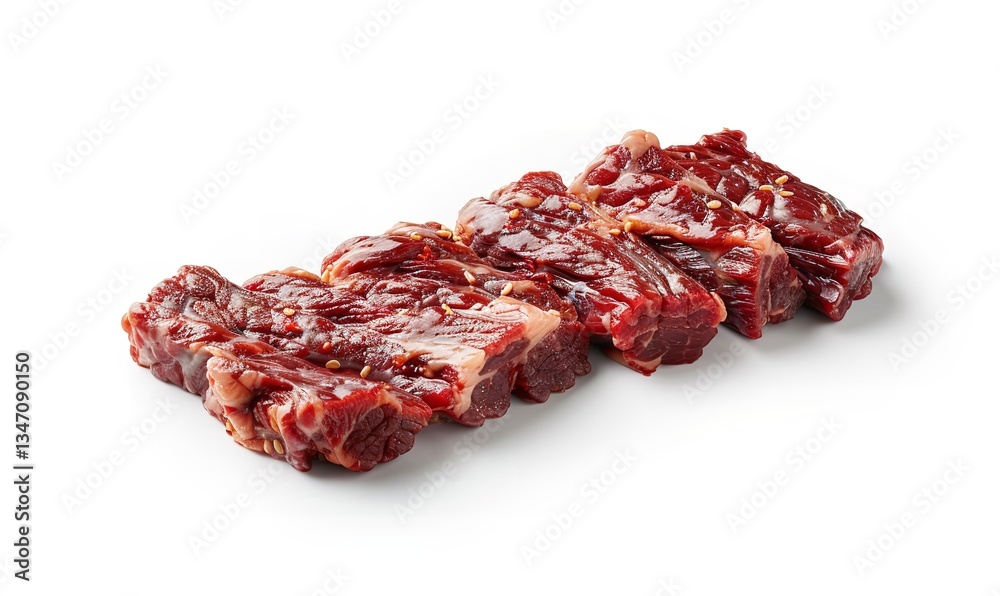 Yakiniku-themed artwork with a white copy space background and Mino's beef stomach, Generative AI. Yakiniku-themed artwork with a white copy space background and Mino's beef stomach, Generative AI.