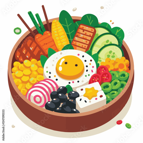 bibimbap, asian, cuisine, meal, healthy, delicious, food, rice, gourmet, korean food, vegetable, cooking, dinner, fresh, colorful, bowl, lunch, traditional, dish, egg, beef, spicy, korean, carrot, mea