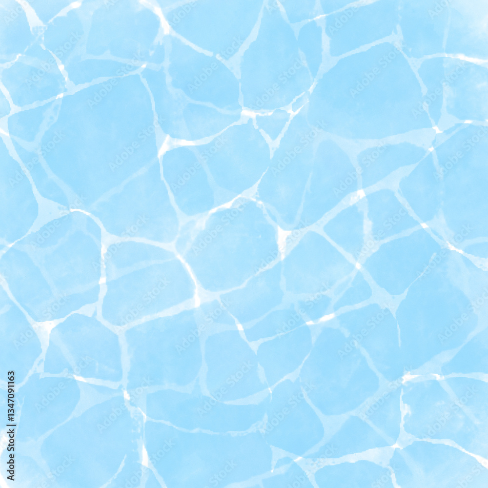 Obraz premium Water Texture Background in Light Blue