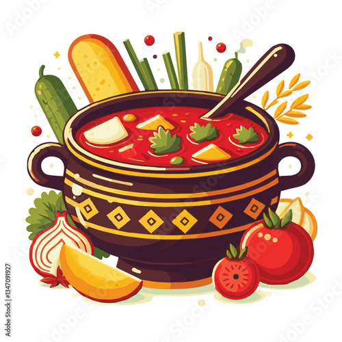 soup, food, borscht, bowl, ukrainian, dish, lunch, dinner, vegetable, beet, cream, cuisine, borsch, beetroot, red, meat, traditional, healthy, meal, homemade, hot, gourmet, plate, garlic, tasty, cooki