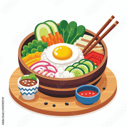 bibimbap, asian, cuisine, meal, healthy, delicious, food, rice, gourmet, korean food, vegetable, cooking, dinner, fresh, colorful, bowl, lunch, traditional, dish, egg, beef, spicy, korean, carrot, mea
