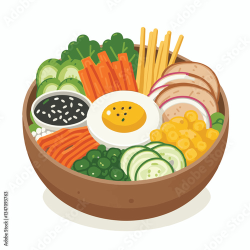 bibimbap, asian, cuisine, meal, healthy, delicious, food, rice, gourmet, korean food, vegetable, cooking, dinner, fresh, colorful, bowl, lunch, traditional, dish, egg, beef, spicy, korean, carrot, mea