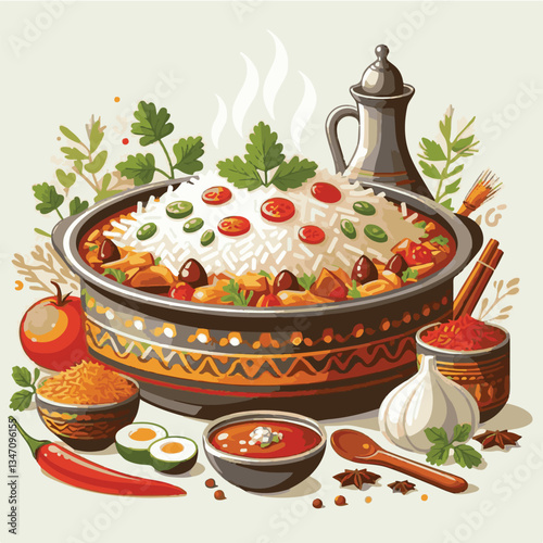 chicken, dinner, spicy, indian, cuisine, dish, asian, basmati, rice, meat, food, lunch, background, biryani, cooked, delicious, healthy, meal, india, restaurant, arabic, cooking, homemade, isolated, t