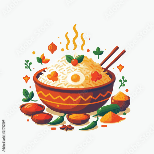 chicken, dinner, spicy, indian, cuisine, dish, asian, basmati, rice, meat, food, lunch, background, biryani, cooked, delicious, healthy, meal, india, restaurant, arabic, cooking, homemade, isolated, t