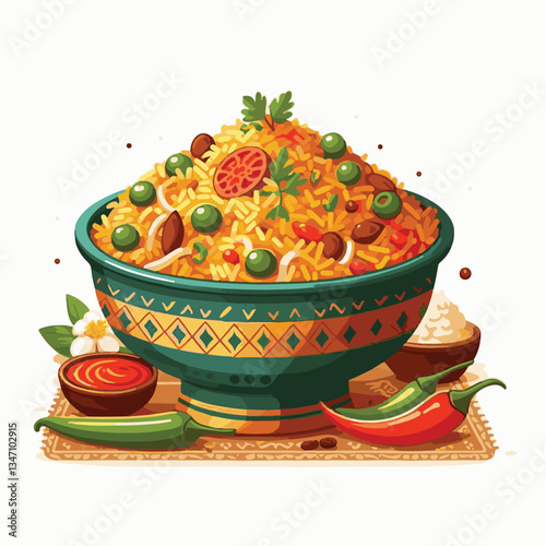 chicken, dinner, spicy, indian, cuisine, dish, asian, basmati, rice, meat, food, lunch, background, biryani, cooked, delicious, healthy, meal, india, restaurant, arabic, cooking, homemade, isolated, t