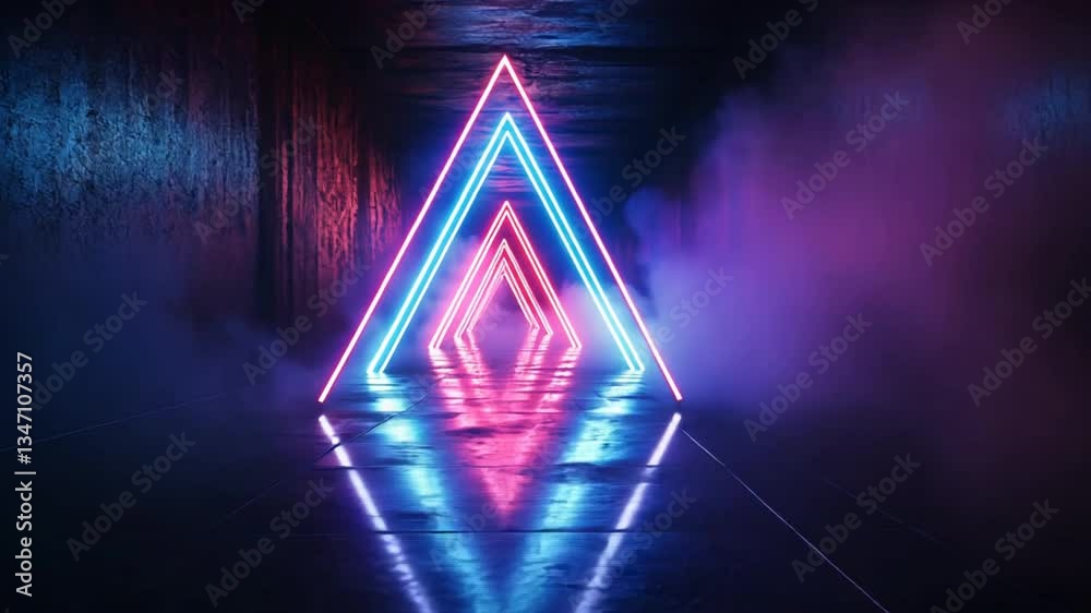 abstract background with glowing lines