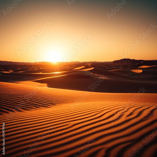 Dunes in a hot desert are vast, sandy mounds shaped by wind