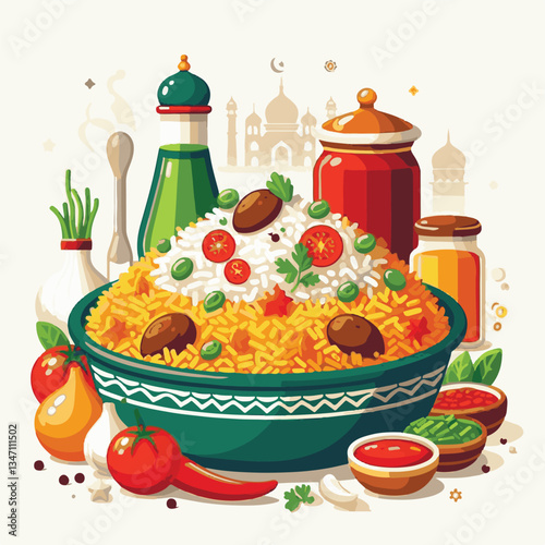 chicken, dinner, spicy, indian, cuisine, dish, asian, basmati, rice, meat, food, lunch, background, biryani, cooked, delicious, healthy, meal, india, restaurant, arabic, cooking, homemade, isolated, t