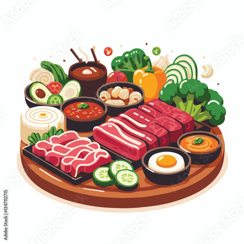 cuisine, meal, dish, meat, bulgogi, delicious, dinner, restaurant, beef, cooking, lunch, traditional, food, healthy, gourmet, asian, background, menu, spicy, plate, bbq, korean, korean food, barbecue,