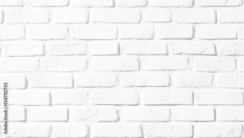 white brick wall pattern background. Vector black and white grunge brick wall Transparent background