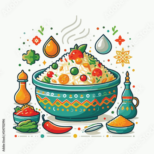 chicken, dinner, spicy, indian, cuisine, dish, asian, basmati, rice, meat, food, lunch, background, biryani, cooked, delicious, healthy, meal, india, restaurant, arabic, cooking, homemade, isolated, t