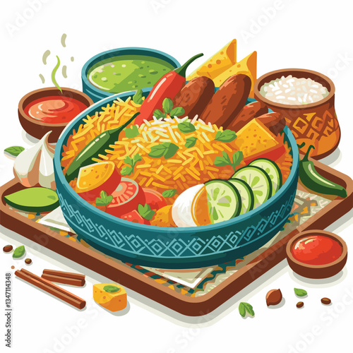 chicken, dinner, spicy, indian, cuisine, dish, asian, basmati, rice, meat, food, lunch, background, biryani, cooked, delicious, healthy, meal, india, restaurant, arabic, cooking, homemade, isolated, t