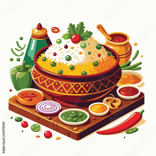 chicken, dinner, spicy, indian, cuisine, dish, asian, basmati, rice, meat, food, lunch, background, biryani, cooked, delicious, healthy, meal, india, restaurant, arabic, cooking, homemade, isolated, t