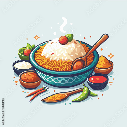 chicken, dinner, spicy, indian, cuisine, dish, asian, basmati, rice, meat, food, lunch, background, biryani, cooked, delicious, healthy, meal, india, restaurant, arabic, cooking, homemade, isolated, t