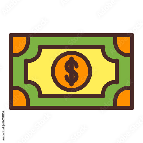 Fotografie Banknote Icon Design