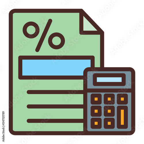 Accounting Icon Design