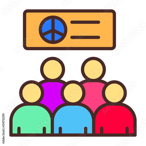 Demonstrator Icon Design