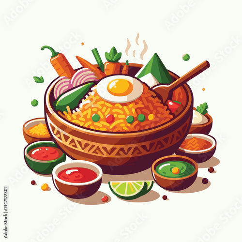 chicken, dinner, spicy, indian, cuisine, dish, asian, basmati, rice, meat, food, lunch, background, biryani, cooked, delicious, healthy, meal, india, restaurant, arabic, cooking, homemade, isolated, t