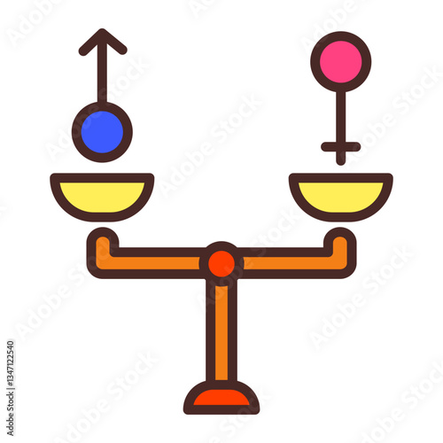 Gender Equality Icon Design