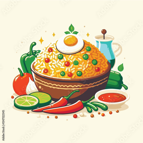 chicken, dinner, spicy, indian, cuisine, dish, asian, basmati, rice, meat, food, lunch, background, biryani, cooked, delicious, healthy, meal, india, restaurant, arabic, cooking, homemade, isolated, t