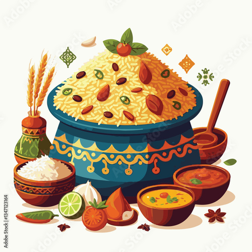 chicken, dinner, spicy, indian, cuisine, dish, asian, basmati, rice, meat, food, lunch, background, biryani, cooked, delicious, healthy, meal, india, restaurant, arabic, cooking, homemade, isolated, t