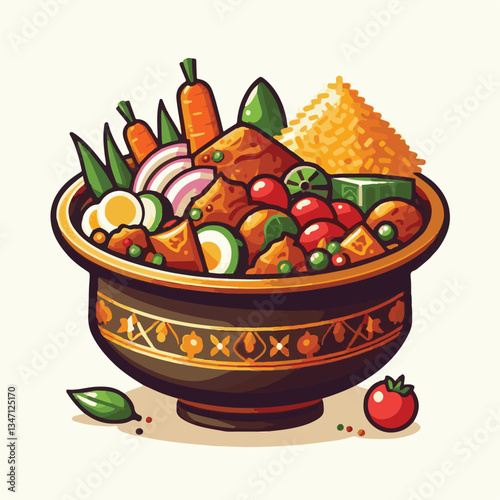chicken, dinner, spicy, indian, cuisine, dish, asian, basmati, rice, meat, food, lunch, background, biryani, cooked, delicious, healthy, meal, india, restaurant, arabic, cooking, homemade, isolated, t